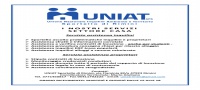 Attivazione NUOVO sportello UNIAT